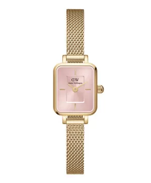 Đồng hồ nữ Daniel Wellington Quadro Mini Evergold Blush DW00100655