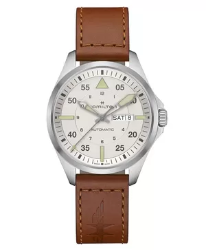 Đồng hồ nam Hamilton Khaki Aviation Pilot Day Date H64635550