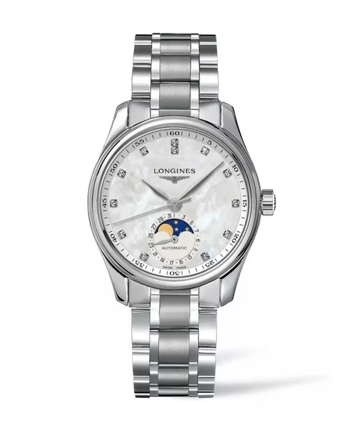 Đồng hồ nữ Longines Master Collection Moon Phase L2.409.4.87.6 (L24094876)