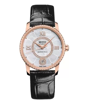 Đồng hồ nữ Mido Baroncelli Lady Diamonds M007.207.66.106.00 (M0072076610600)