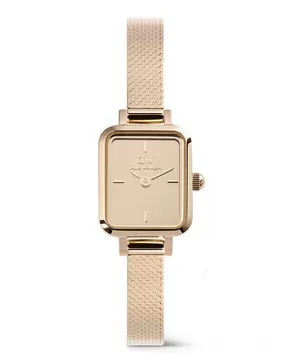 Đồng hồ nữ Daniel Wellington Quadro Mini Reflection Rose Gold DW00100799