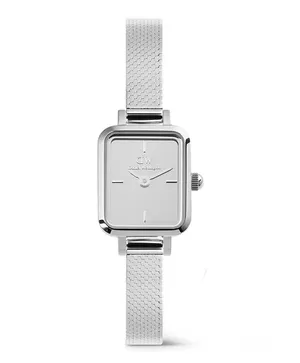 Đồng hồ nữ Daniel Wellington Quadro Mini Reflection Silver DW00100800