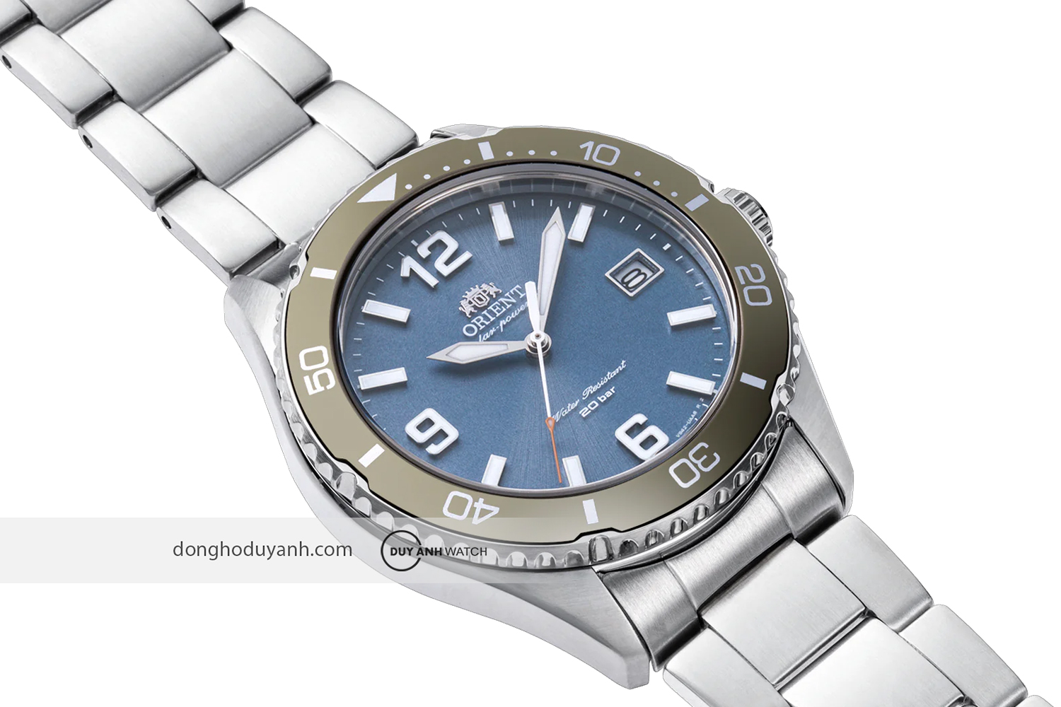 Đồng hồ nam Orient Mako Solar RA-WJ0002L10B0