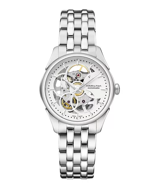 Đồng hồ nữ Hamilton Jazzmaster Skeleton H32405111