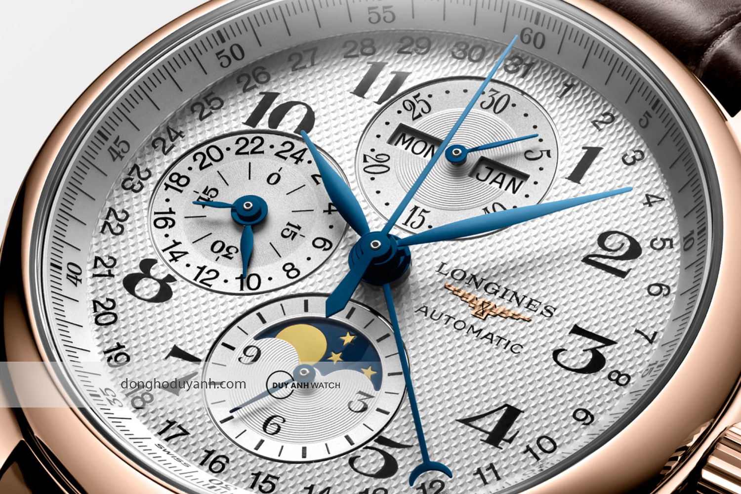 Đồng hồ nam Longines Master Chronograph Moonphase L2.773.8.78.3 (L27738783)3
