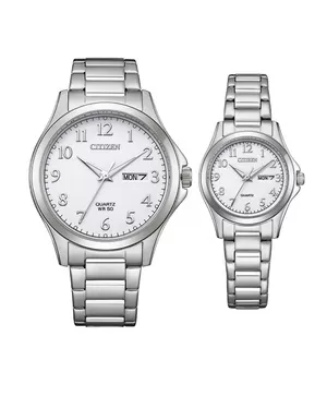 Đồng hồ đôi Citizen BF2021-82A và EQ0610-53A