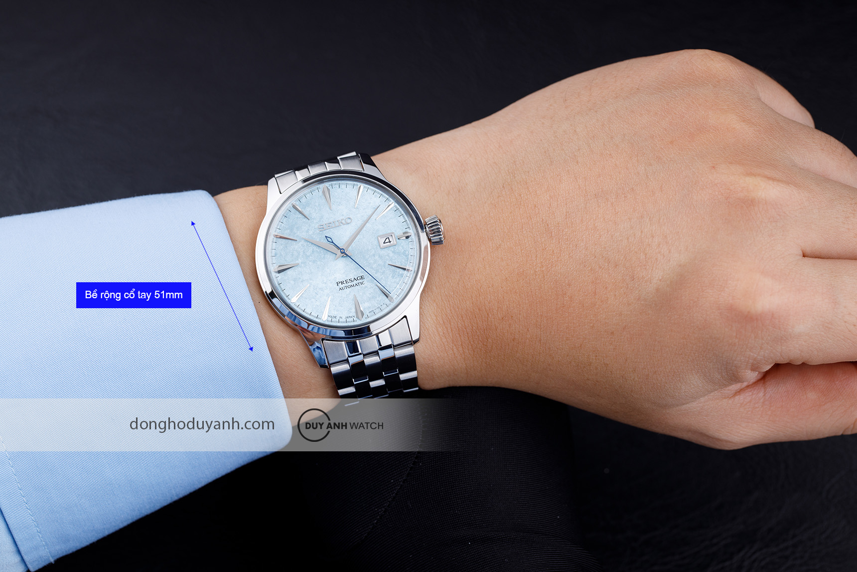 Đồng hồ nam Seiko Presage Maya Bay Limited Edition SRPM01J13