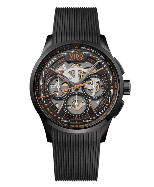 Đồng hồ nam Mido Multifort Skeleton Chronograph M038.662.37.050.00 (M0386623705000)