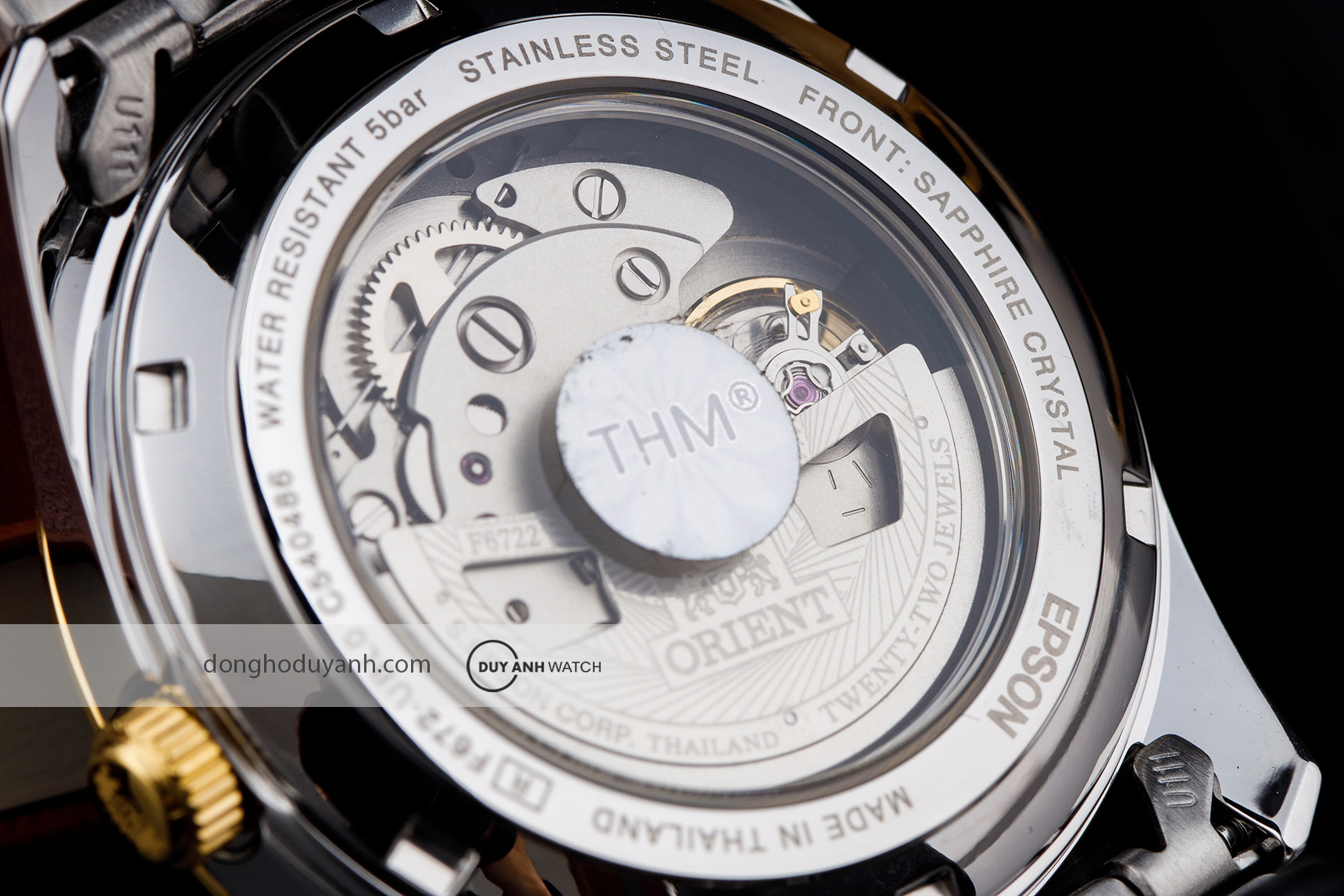 Đồng hồ nam Orient Stretto Date RA-AC0R01S30B3