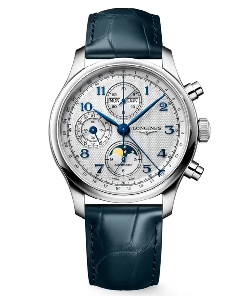 Đồng hồ nam Longines Master Collection Chrono Moonphase L2.962.4.73.2 (L29624732)