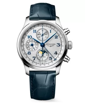 Đồng hồ nam Longines Master Collection Chrono Moonphase L2.962.4.73.2 (L29624732)