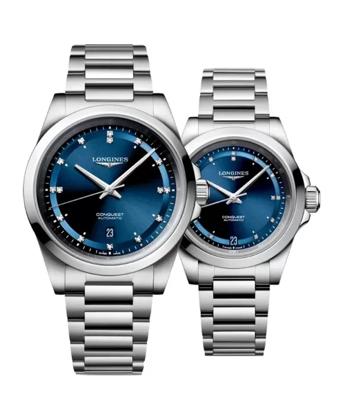 Đồng hồ đôi Longines Conquest L3.830.4.97.6 và L3.430.4.97.6