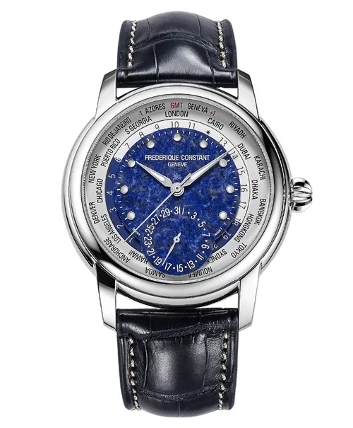 Đồng hồ nam Frederique Constant Classic Worldtimer Manufacture FC-718LA4H6
