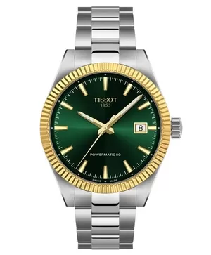 Đồng hồ nam Tissot Gentleman Gold Bezel T934.807.41.091.00 (T9348074109100)