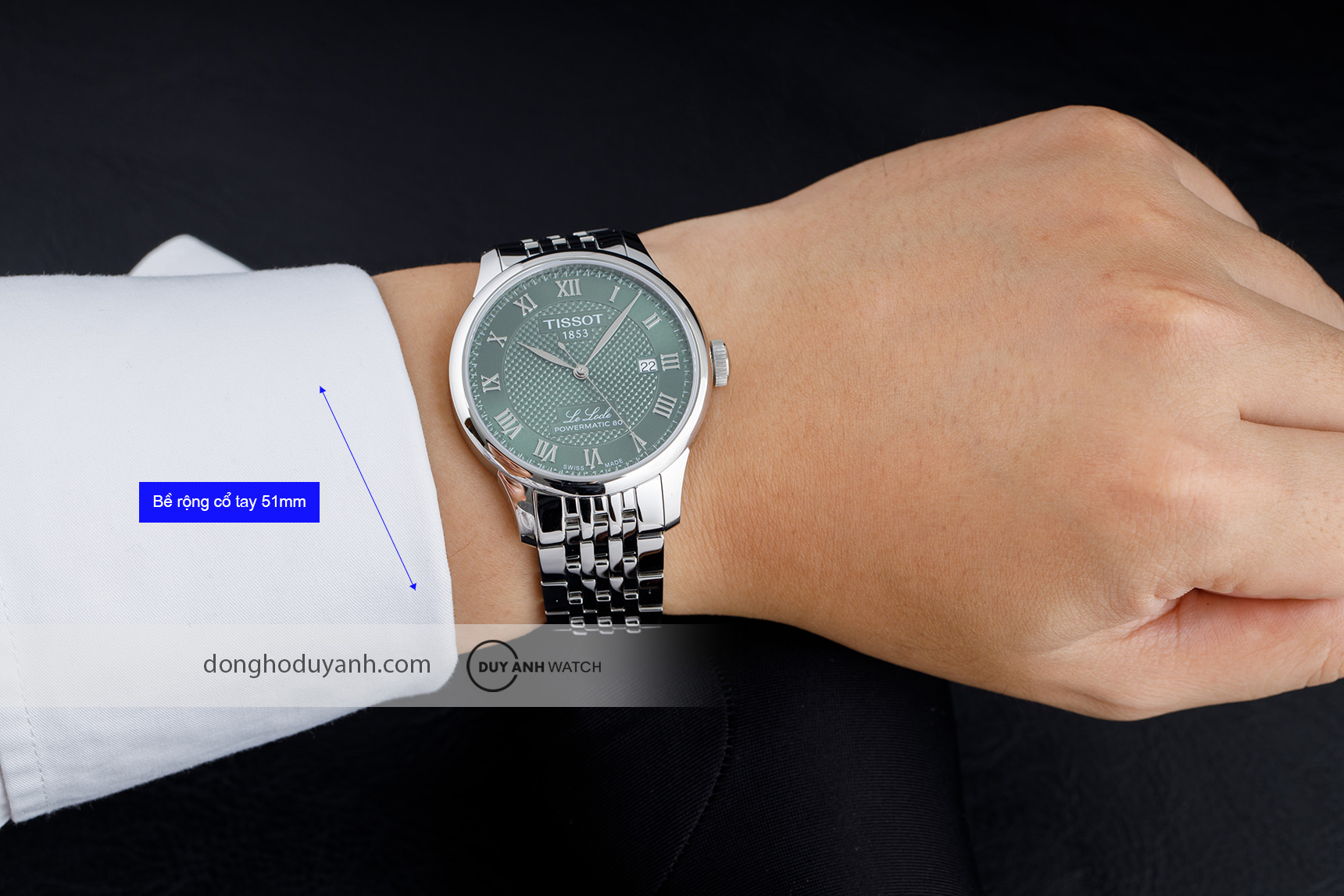 Đồng hồ nam Tissot Le Locle Powermatic 80 T006.407.11.093.00 (T0064071109300)2