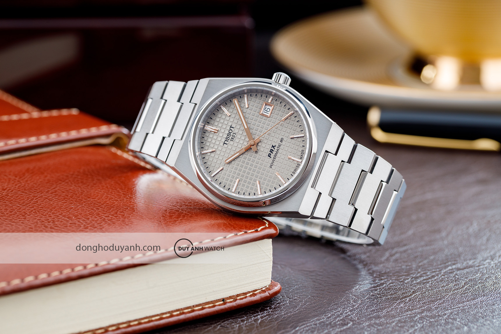 Đồng hồ nam Tissot PRX Titanium T137.807.44.061.00 (T1378074406100)3