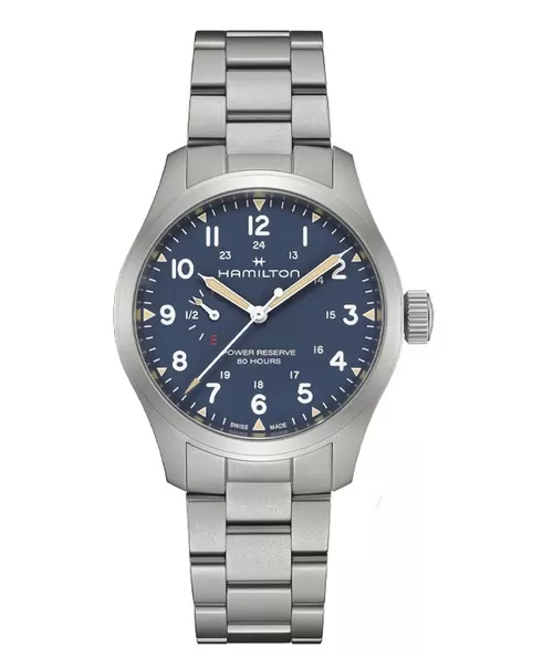 Đồng hồ nam Hamilton Khaki Field Power Reserve H69509140 (H69.509.140)