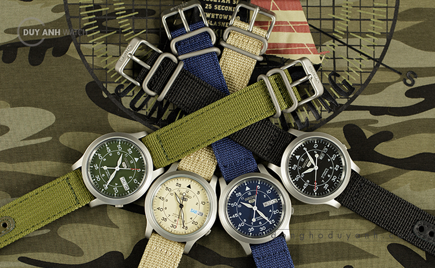 đồng hồ seiko 5 quân đội