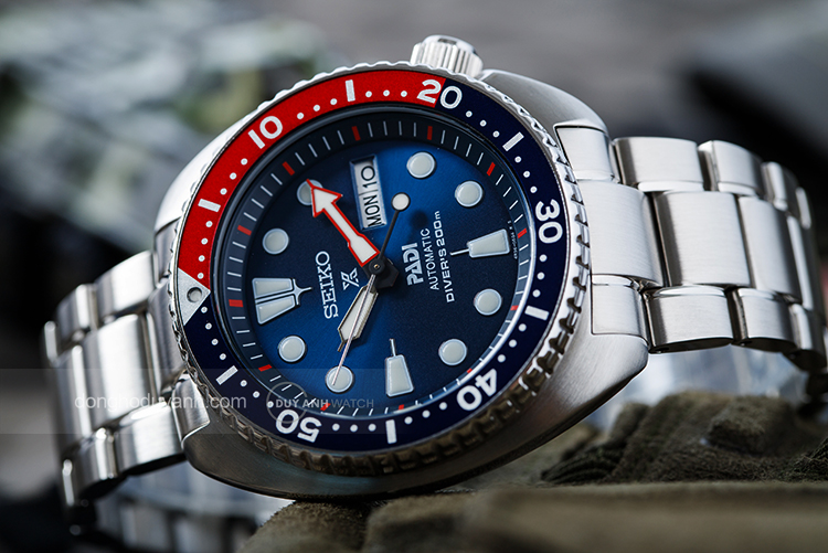 Đánh giá mẫu đồng hồ lặn Seiko Prospex Turtle SRPA21K1
