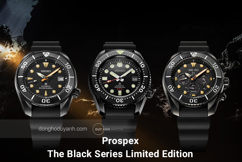 Seiko Prospex Black Series Limited Edition