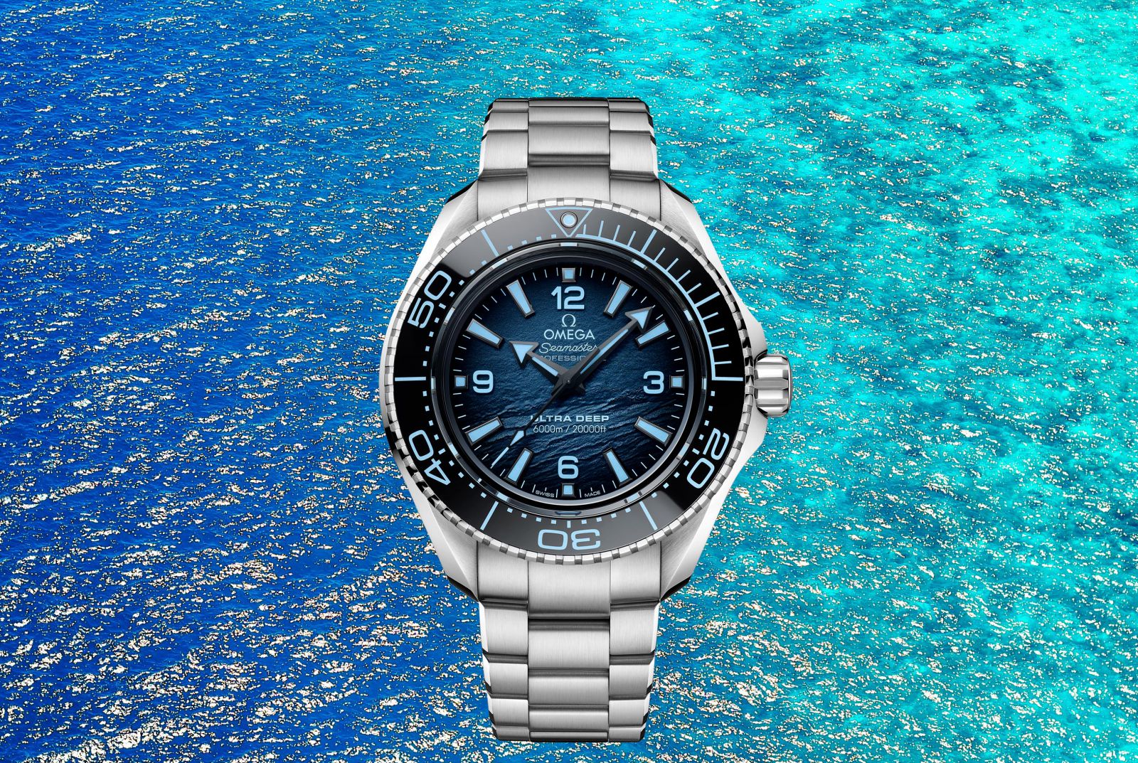 Planet Ocean 600M Co‑Axial Master Chronometer Chronograph 215.33.46.51.03.001