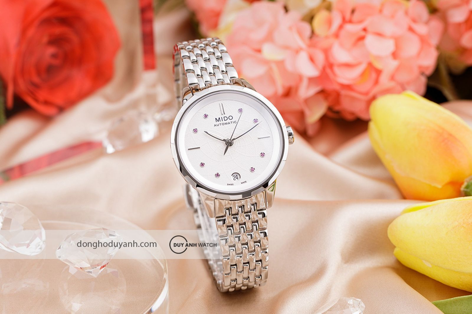 Đồng hồ nữ&nbsp;Mido Rainflower M043.207.11.011.00