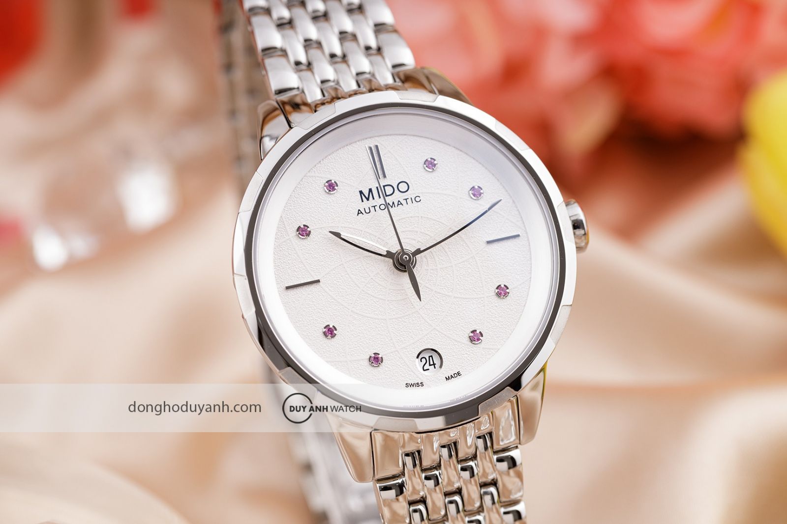 Đồng hồ nữ Mido Rainflower M043.207.11.011.00 ch&iacute;nh h&atilde;ng