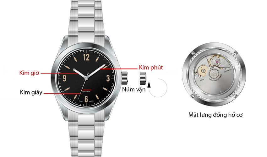 Hướng dẫn c&aacute;ch sử dụng đồng hồ cơ