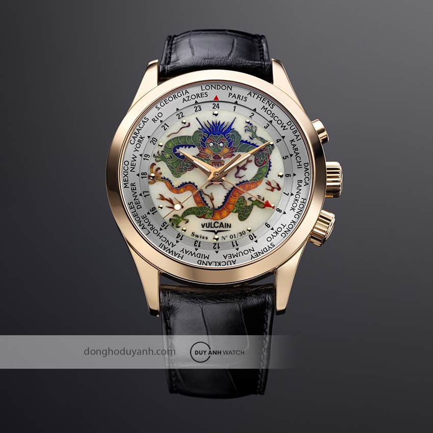 Đồng hồ Vulcain Aviator GMT - The Dragon