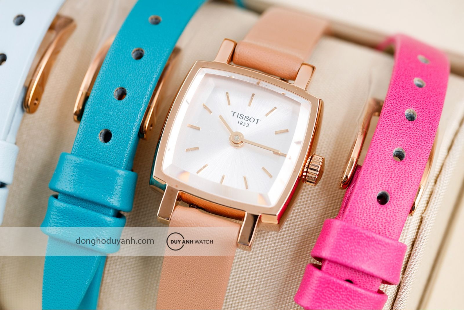 Đồng hồ nữ Tissot Lovely Square Summer Set T058.109.36.031.01 (T0581093603101)