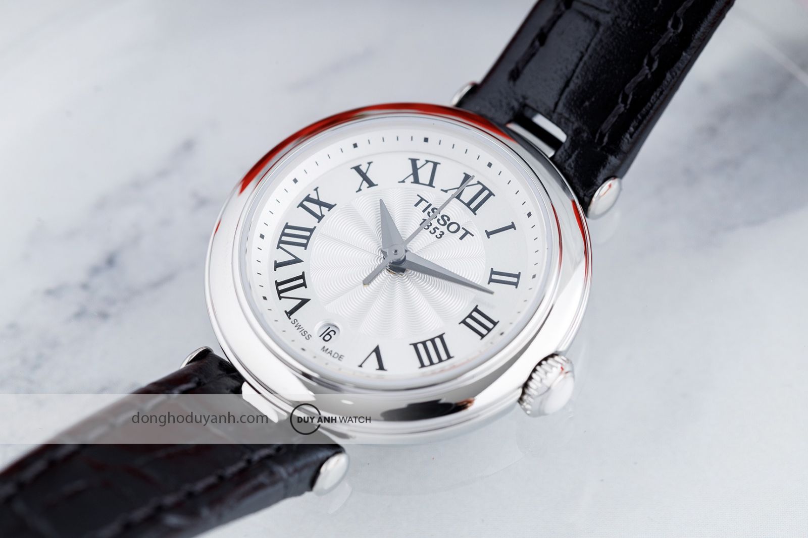 Mặt số đồng hồ nữ Tissot Bellissima Small Lady T126.010.16.013.00 tinh tế