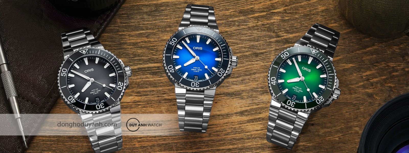 Bộ sưu tập đồng hồ Oris Aquis Thụy Sỹ