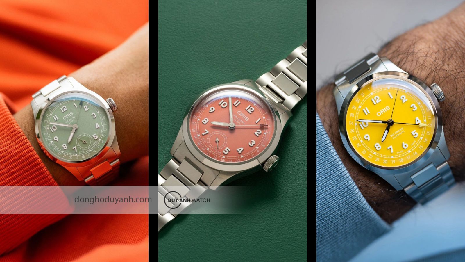 Bộ sưu tập đồng hồ Oris Big Crown Pointer Date chính hãng