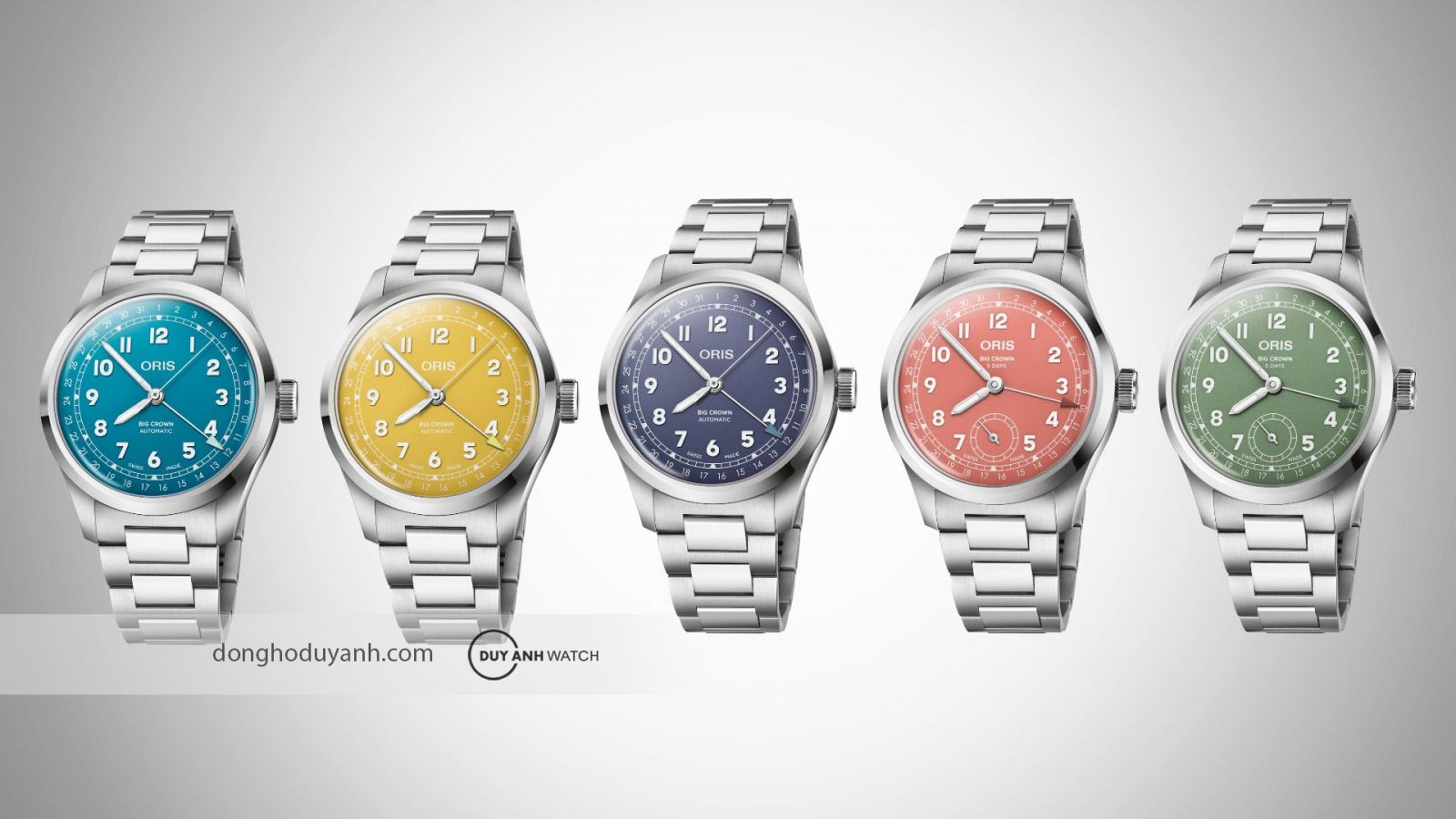 Bộ sưu tập đồng hồ Oris Big Crown Thụy Sỹ