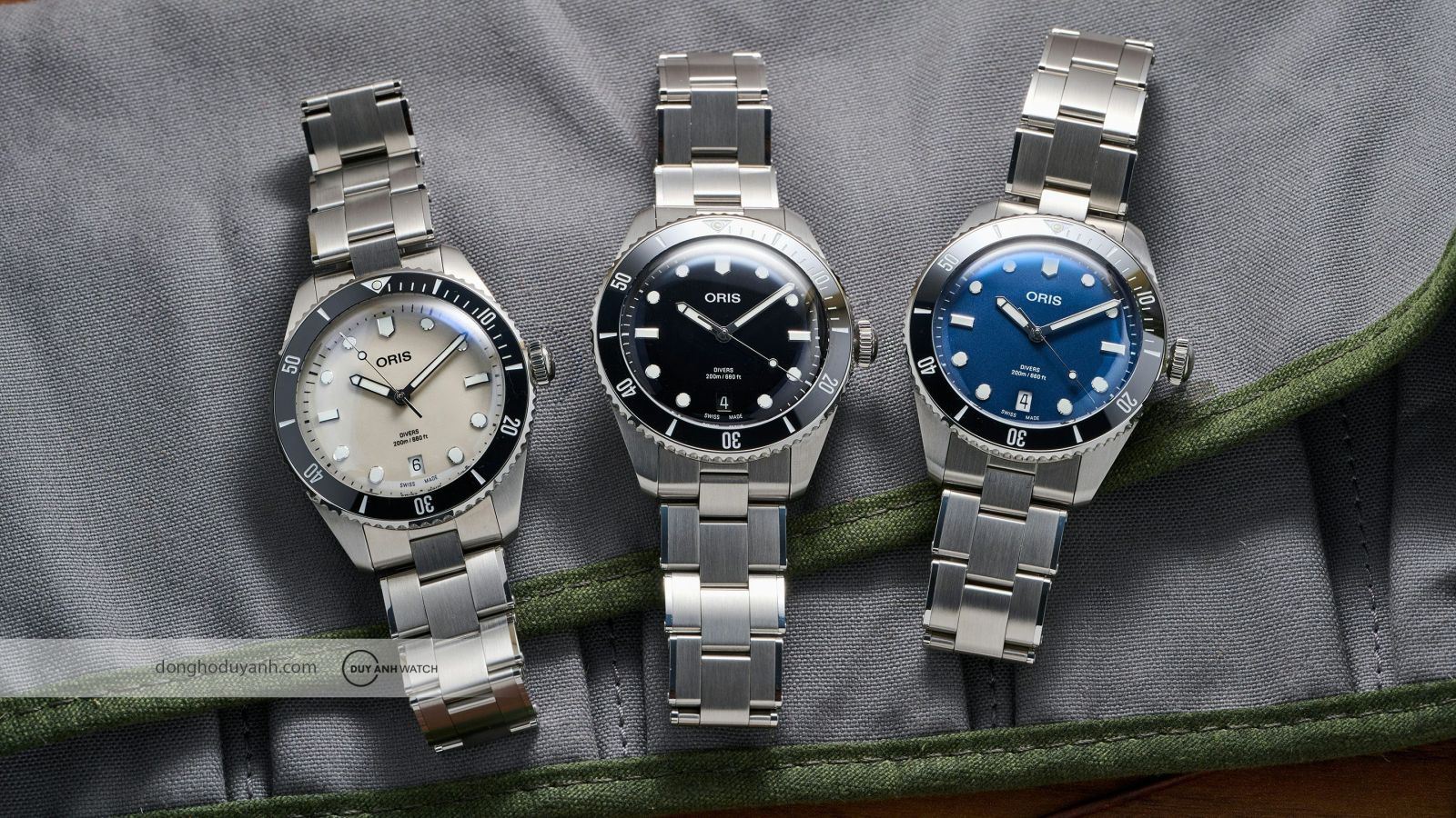 Bộ sưu tập đồng hồ Oris Divers Sixty Five Thụy Sỹ