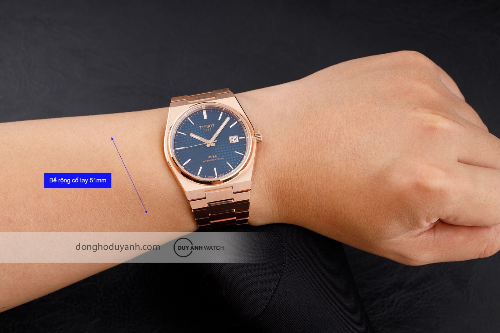 Đồng hồ nam Tissot PRX Powermatic 80 T137.407.33.041.00 chính hãng