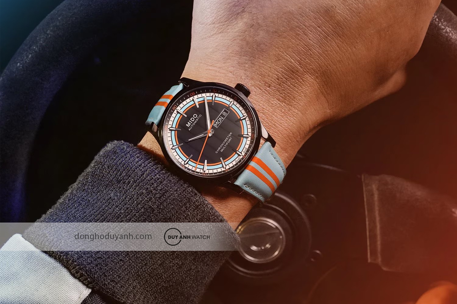 Đồng hồ nam Mido Multifort Chronometer 1 Racer M038.431.36.051.00