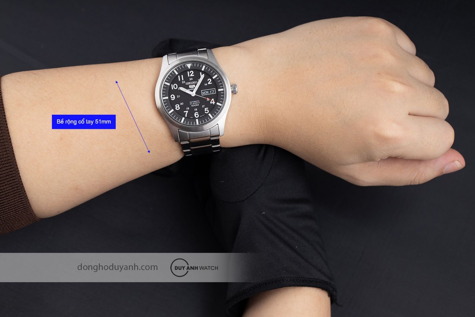 Đồng hồ Seiko 5 Quân Đội SNZG13K1S