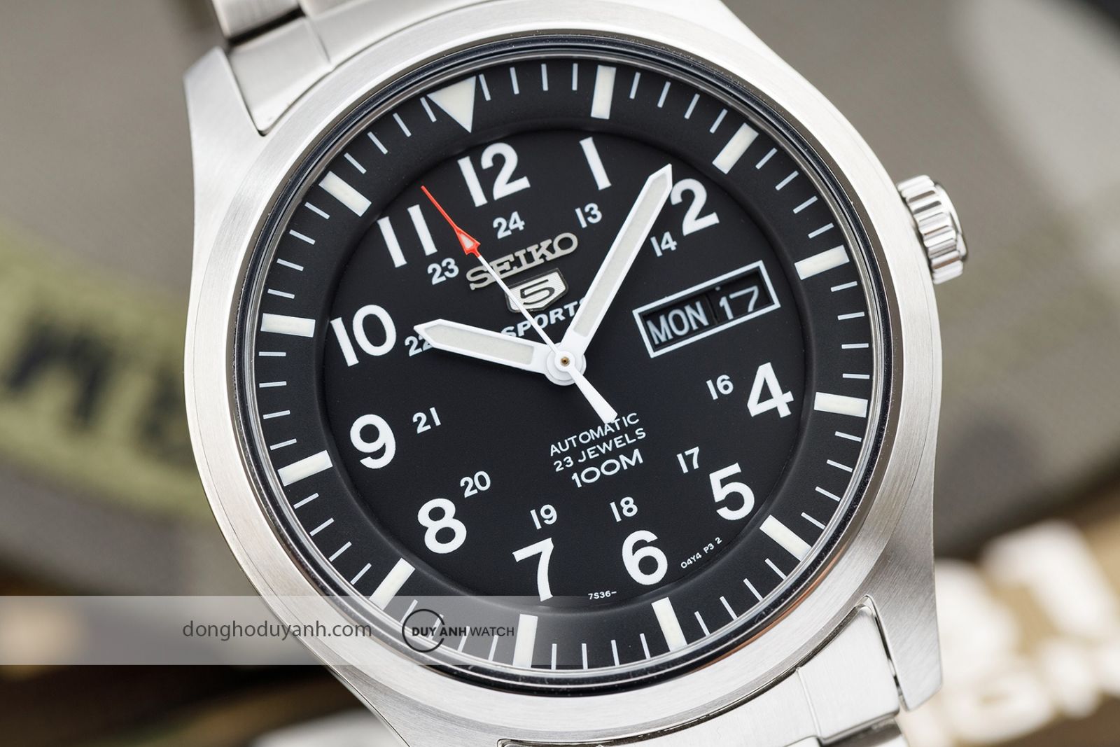 Đồng hồ Seiko 5 Quân Đội SNZG13K1S