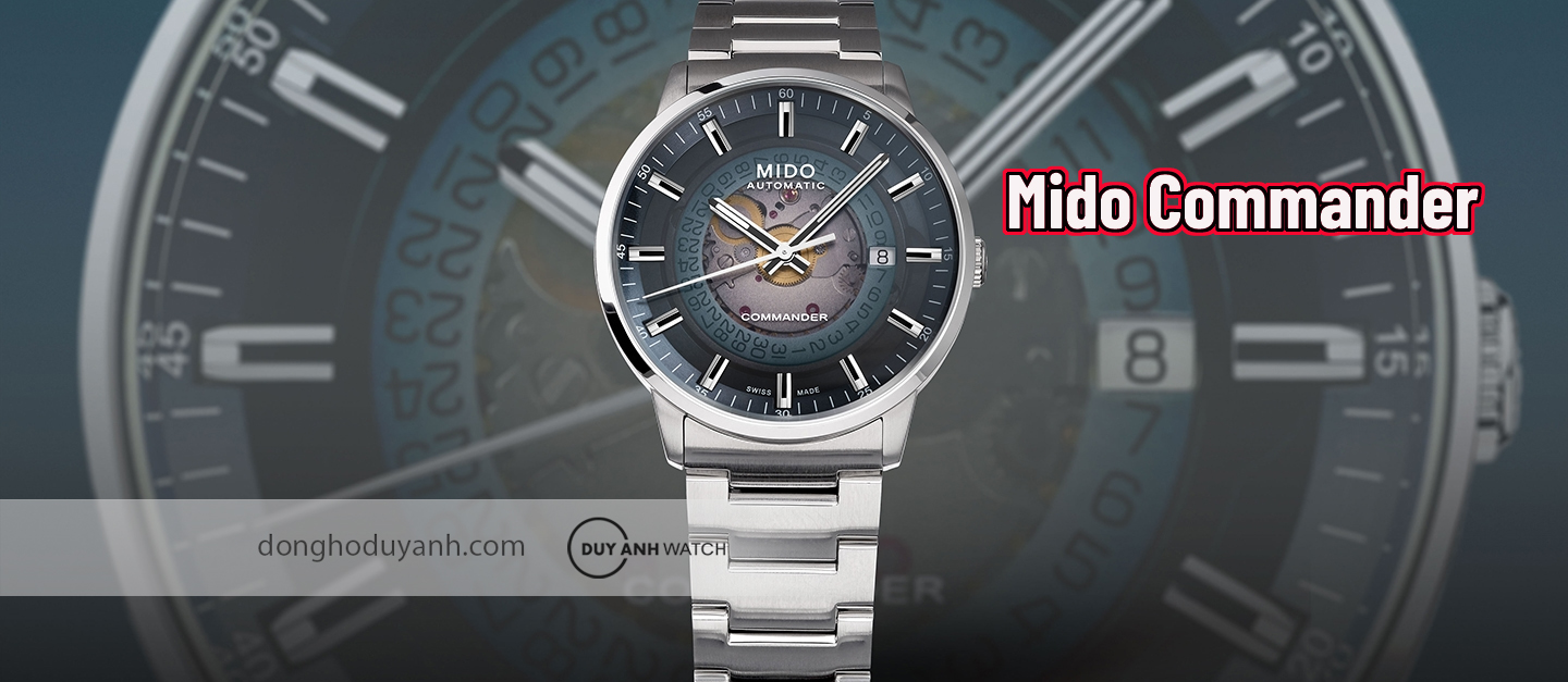 Bộ sưu tập đồng hồ Mido Commander