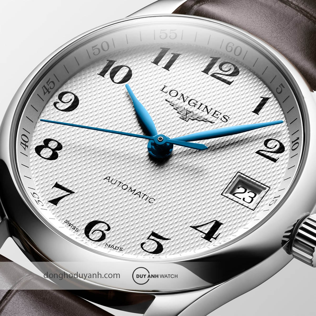 Cận cảnh mặt đồng hồ nữ Longines Master Collection L2.357.4.78.3