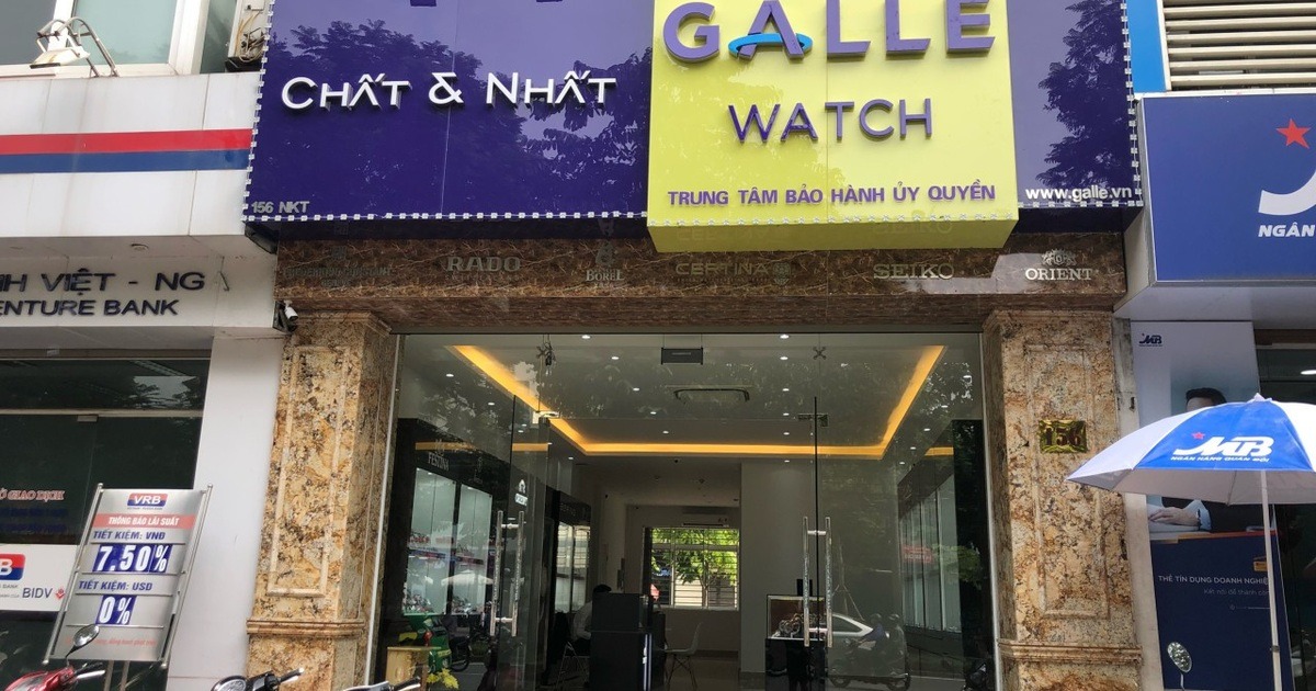 Cửa hàng Galle Watch tại Nguyễn Khánh Toàn