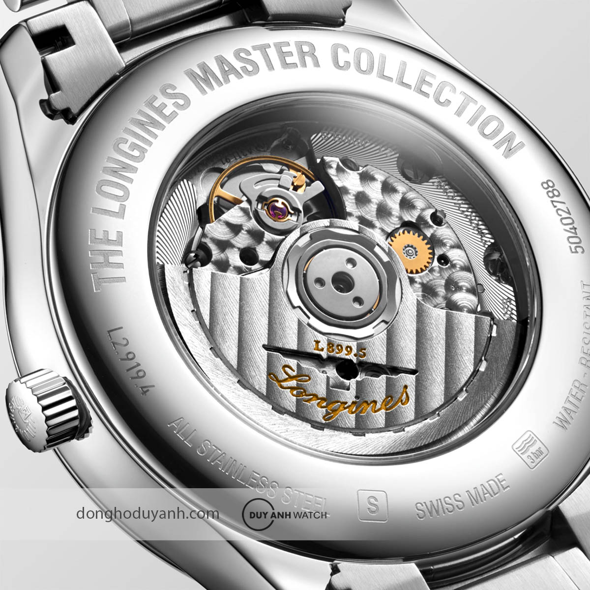 Mặt đ&aacute;y Longines Master Moonphase L2.919.4.78.6