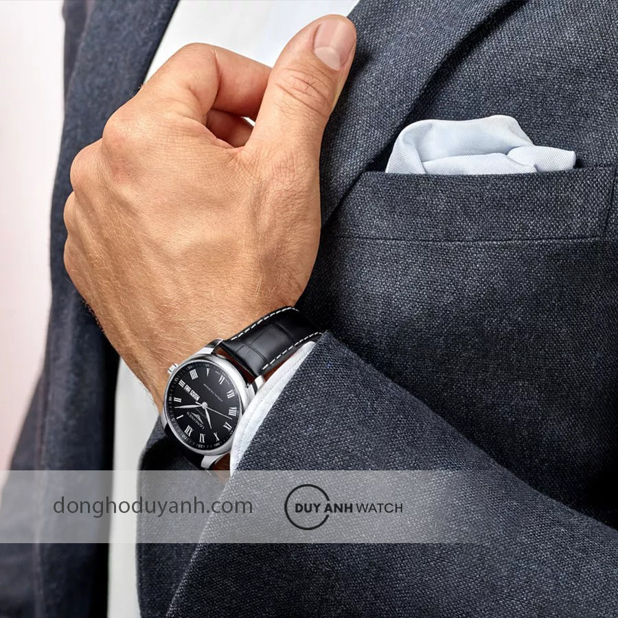 Longines Master L2.910.4.51.7 tr&ecirc;n tay