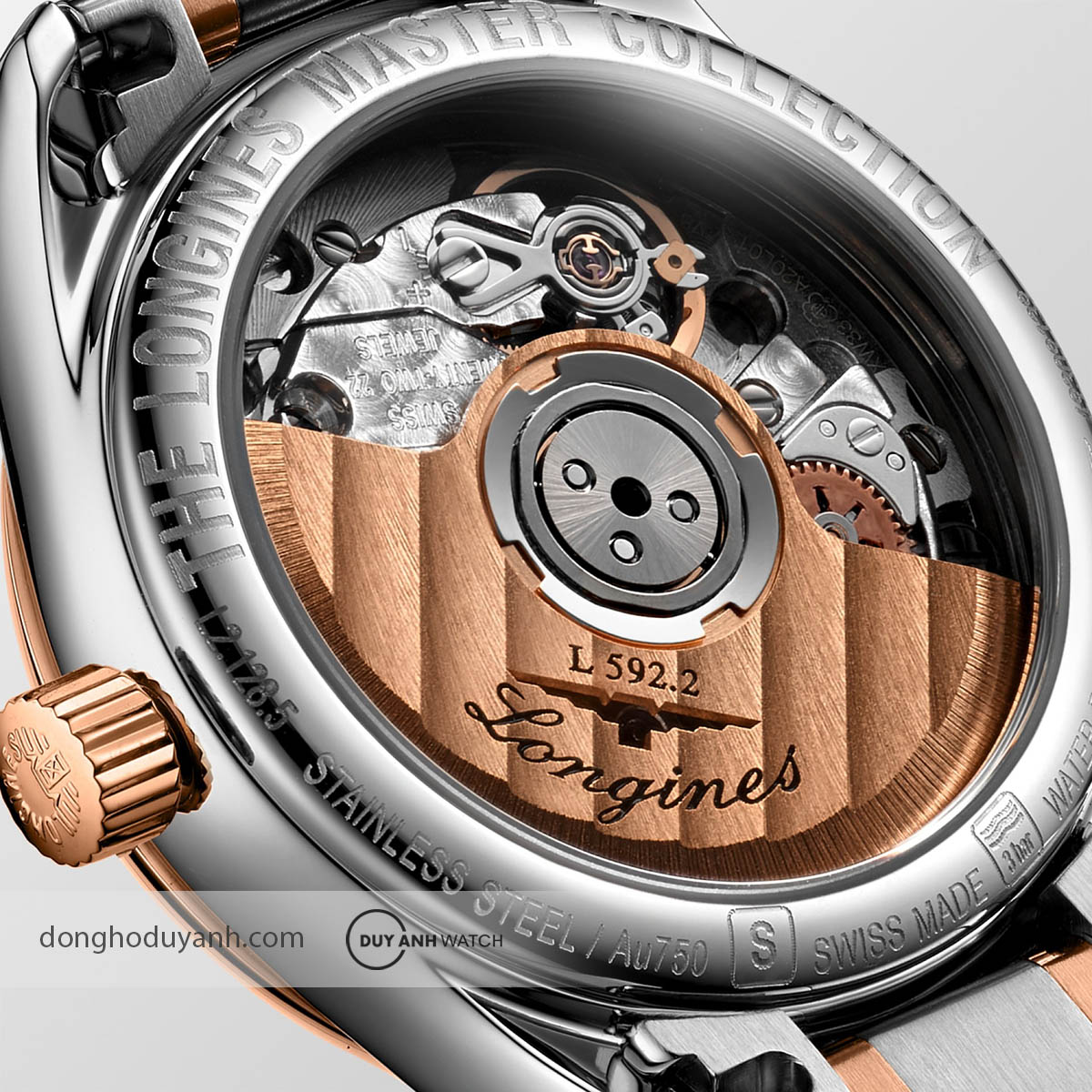 Mặt đ&aacute;y Longines Master Collection L2.128.5.89.7