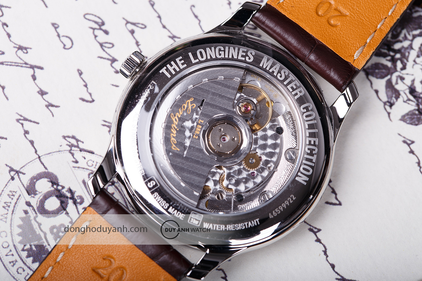 Mặt đ&aacute;y Longines Master Collection L2.628.4.78.3