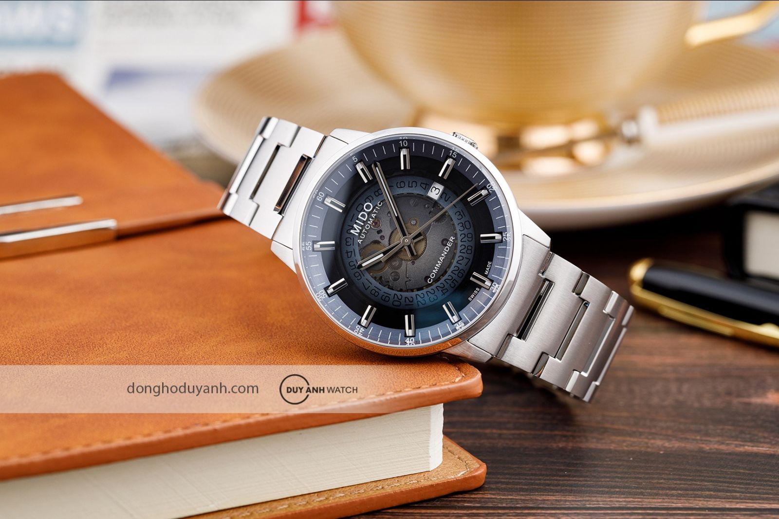 Mido Commander Gradient M021.407.11.411.01