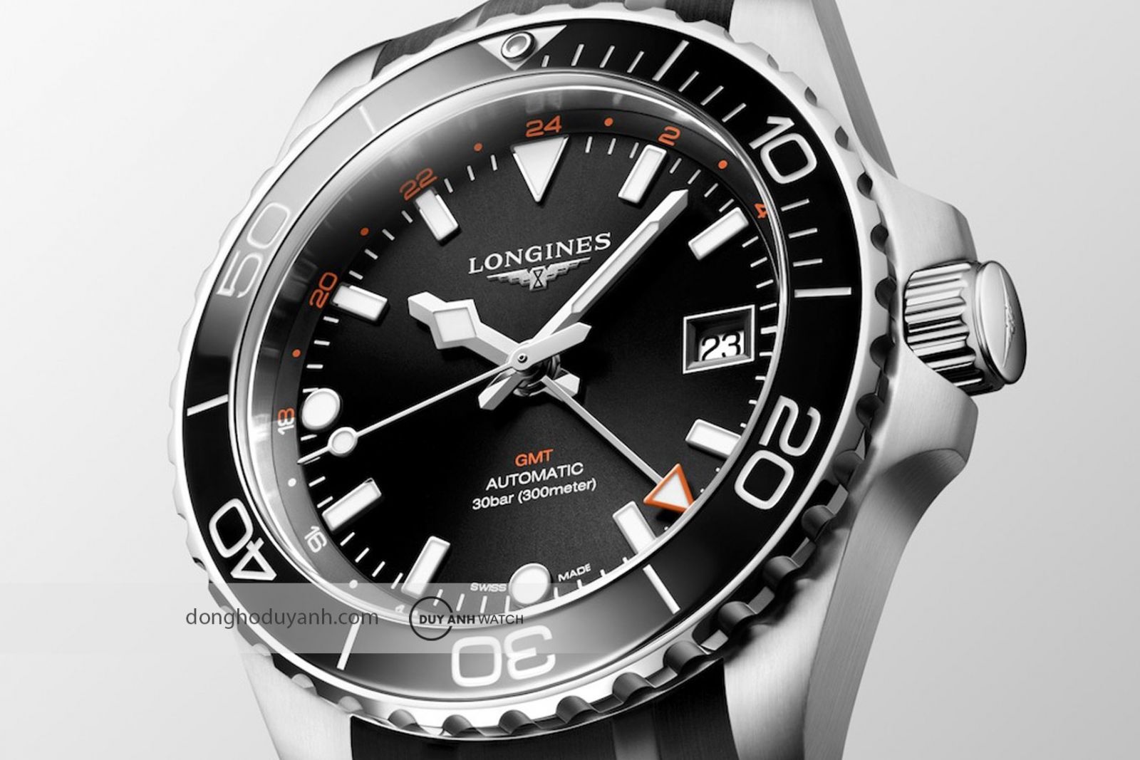 Đồng hồ Longines HydroConquest GMT L3.790.4.56.9