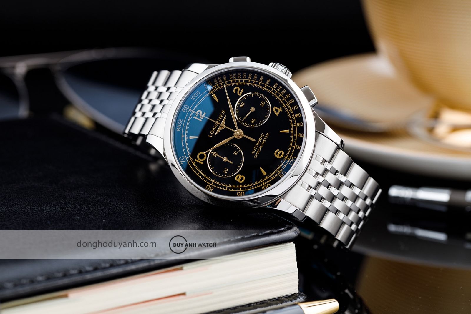 Đồng hồ nam Longines Record Heritage L2.921.4.56.6