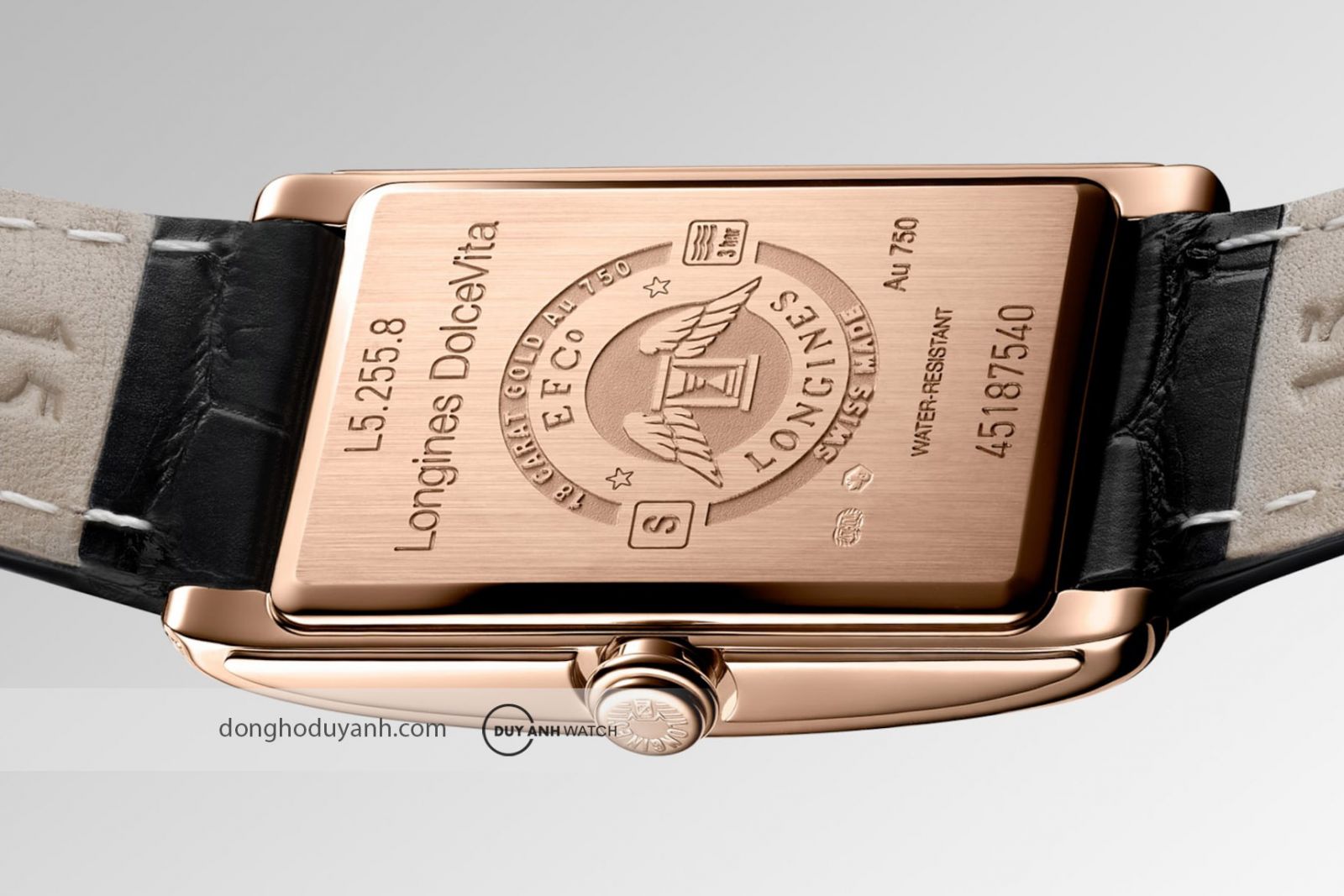 Mặt đáy của Longines DolceVita L5.255.8.71.0